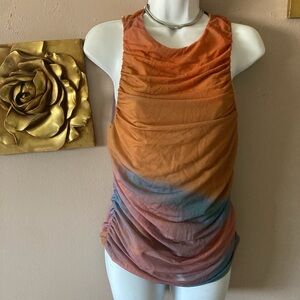 Mesh Sleeveless Top